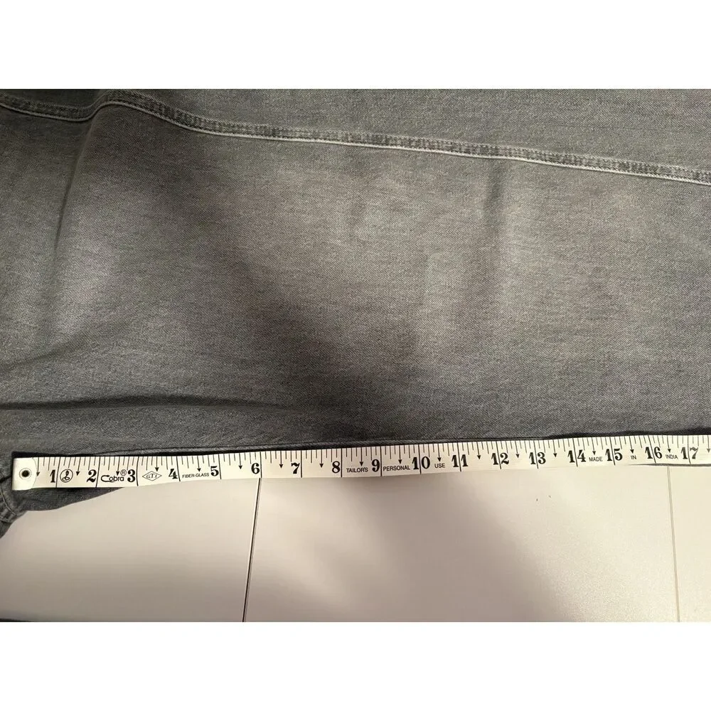We The Free Gray Wide Leg Jeans | High Rise Straight Leg Denim
